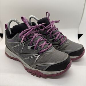 Merrell Womens Capra Bolt J35462 Blue Hiking Shoes Lace Up Low Top Size 6.5